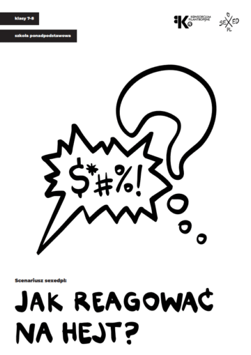 JAK REAGOWAC NA HEJT?